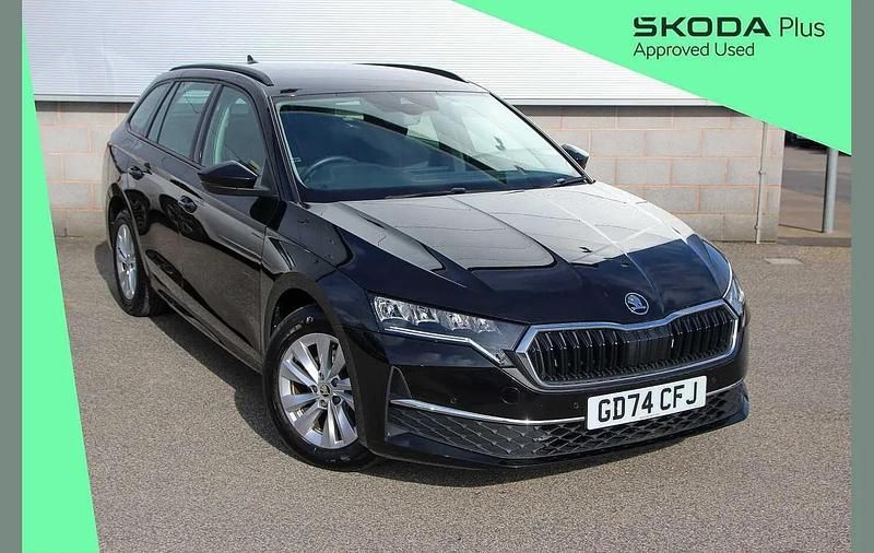 Used Skoda Octavia SE Technology 113 HP (83 kW) 2025 Black magic pearl effect Estate