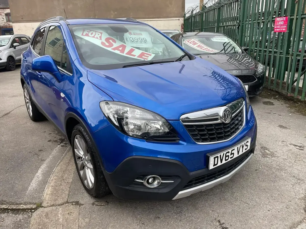Used Vauxhall Mokka 140 HP (102 kW) 2015 Blue SUV