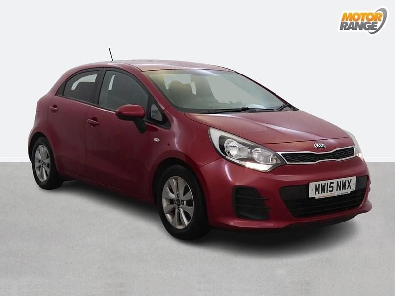 Red Used 2015 Kia Rio Hatchback | £5,895 (Fair price) - Image 1/4