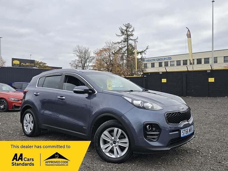 Blue Used 2017 Kia Sportage SUV | £7,495 (Good price) - Image 1/4
