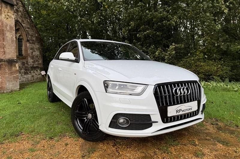 White Used 2014 Audi Q3 S-Line SUV | £7,695 (Good price) - Image 1/1