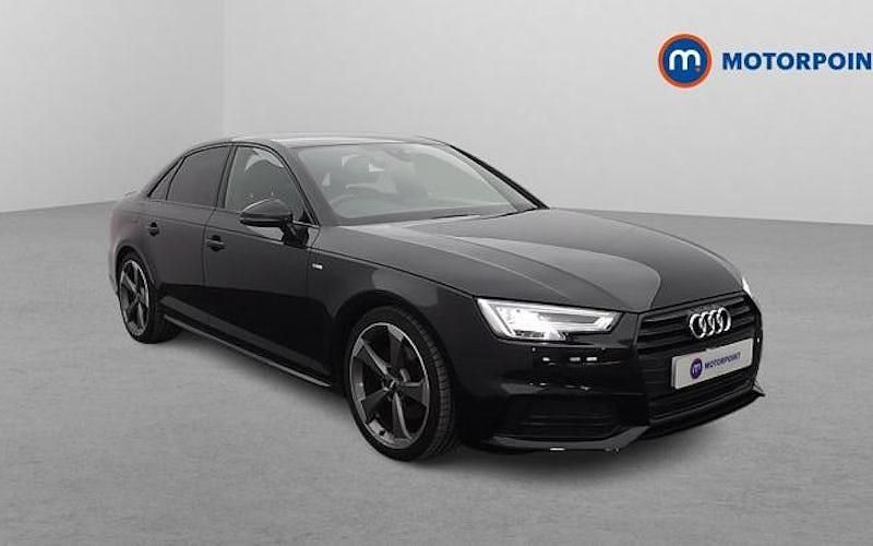 Used Audi A4 Black Edition 252 HP (185 kW) 2017 Black Sedan