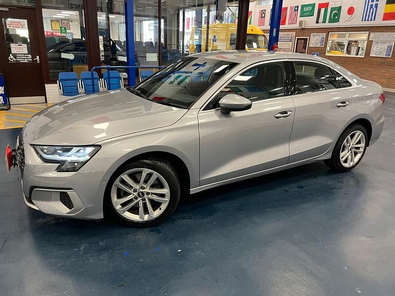 Used Audi A3 Sport 115 HP (84 kW) 2021 Silver Sedan