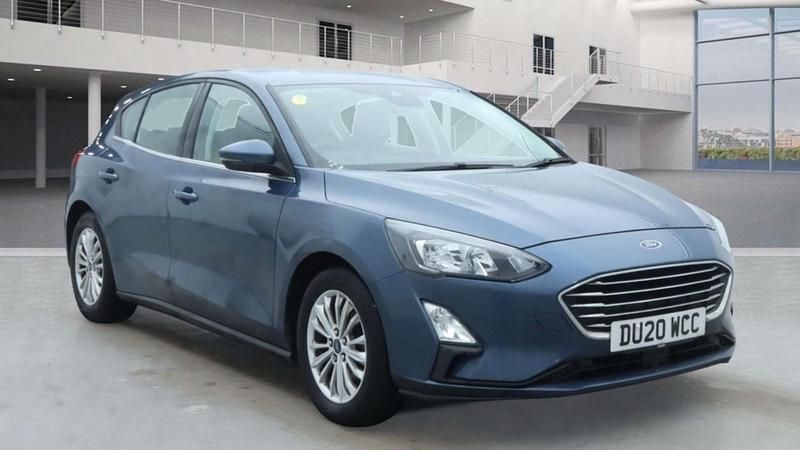 Blue Used 2020 Ford Focus Titanium Hatchback | £10,500 (Good price) - Image 1/4