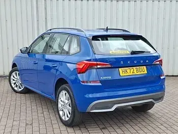 Used Skoda Kamiq SE 95 HP (69 kW) 2022 Blue SUV
