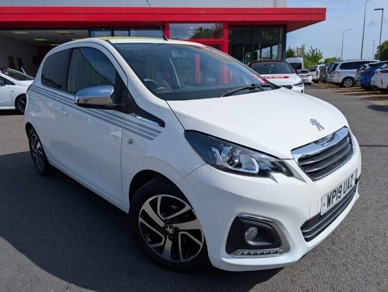 White Used 2019 Peugeot 108 Collection Hatchback | £9,995 (Fair price) - Image 1/4