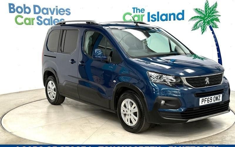 Blue Used 2019 Peugeot Rifter Allure MPV | £14,300 (Fair price) - Image 1/4
