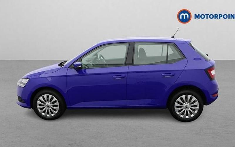 Used Skoda Fabia 60 HP (44 kW) 2020 Blue Hatchback