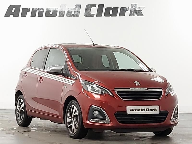 Red Used 2020 Peugeot 108 Collection Hatchback | £7,998 (Fair price) - Image 1/4