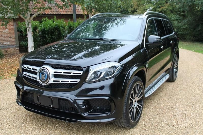 Obsidian black Used 2018 Mercedes GLS400 SUV | £50,000 - Image 1/3