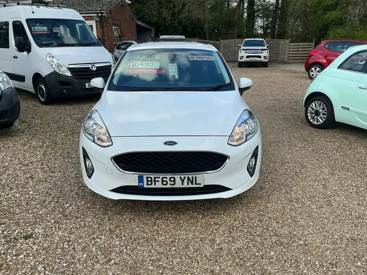 Used Ford Fiesta 2020 White Hatchback