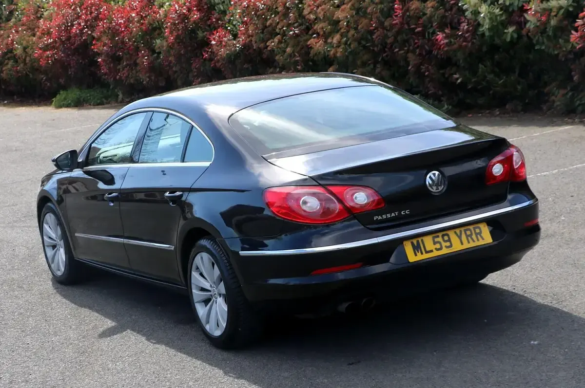 Used VW CC 160 HP (117 kW) 2009 Black Sedan