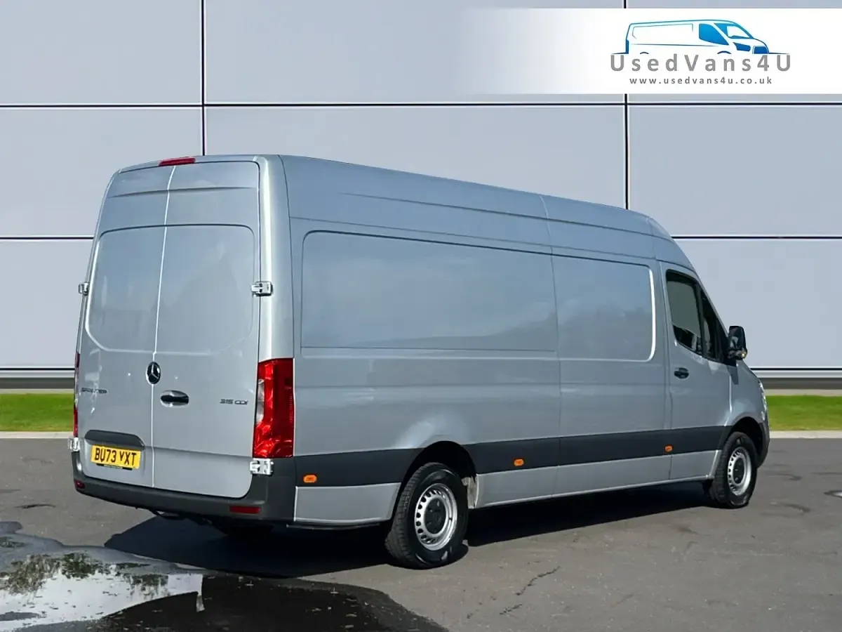 Used Mercedes Sprinter Progressive 150 HP (110 kW) 2023 Silver Van