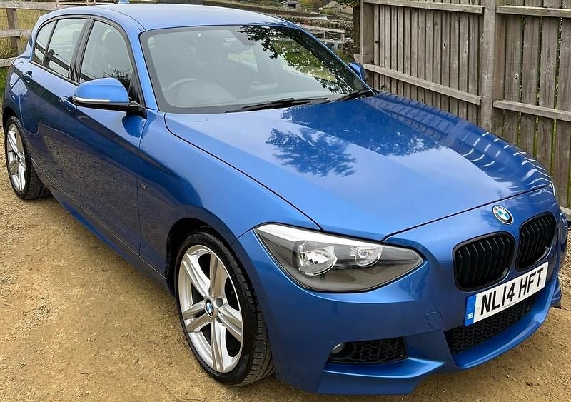 Used BMW 120 M Sport 2014 Blue Hatchback