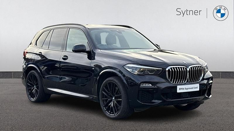 Black Used 2019 BMW X5 M Sport SUV | £36,500 (Good price) - Image 1/4