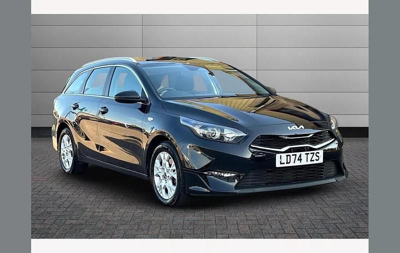 Black Used 2024 Kia Ceed Sportswagon 2 Estate | £17,795 (Fair price) - Image 1/2