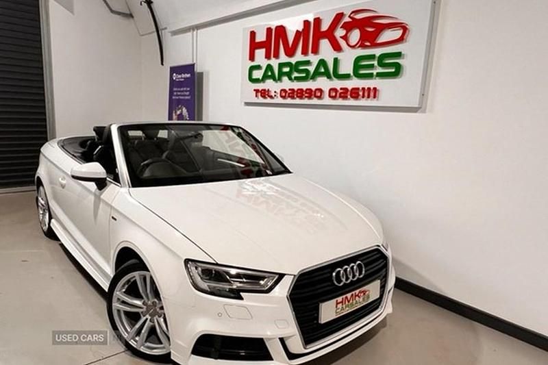 Used 2019 Audi A3 S-Line Cabriolet | £16,595 (Fair price) - Image 1/1