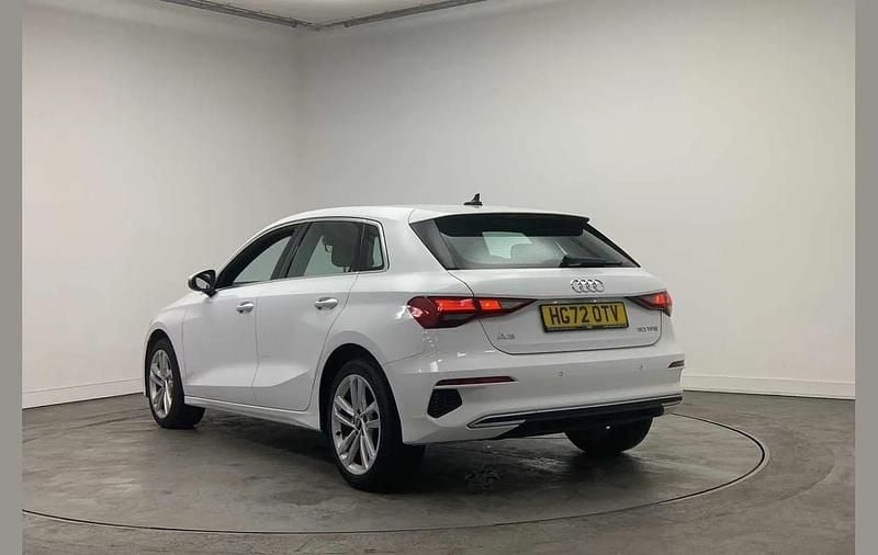 Used Audi A3 Sport 110 HP (80 kW) 2022 Ibis white Hatchback