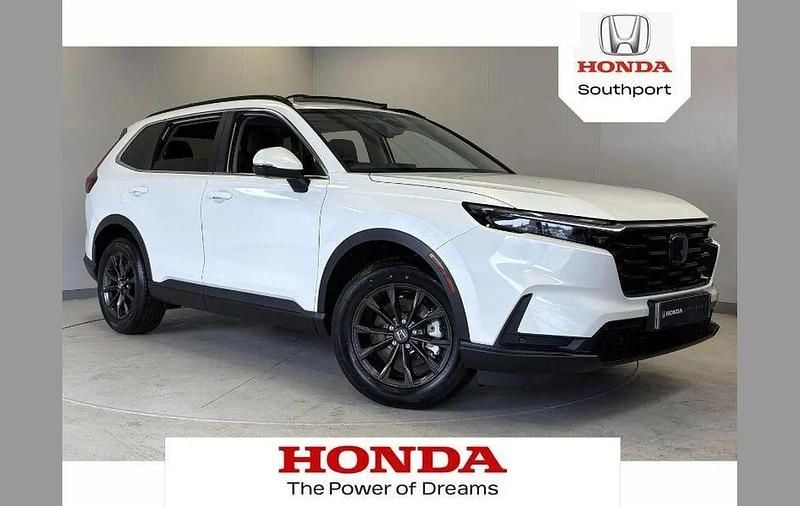 Platinum white New 2025 Honda CR-V Advance SUV | £39,945 (Fair price) - Image 1/4