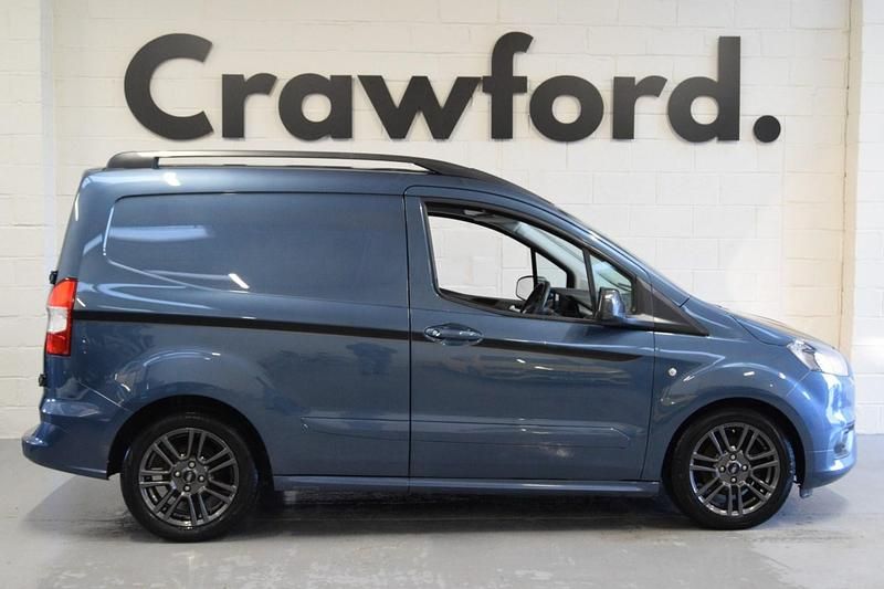 Used Ford Transit Sport 100 HP (73 kW) 2021 Blue Van