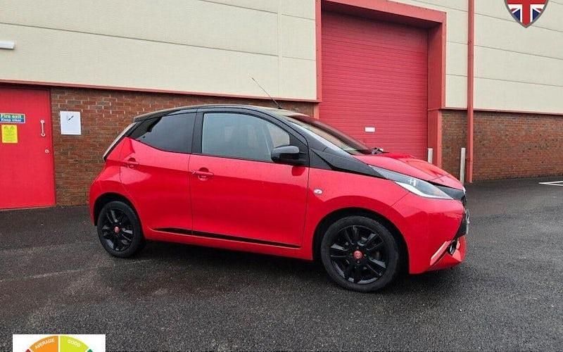 Red Used 2017 Toyota Aygo X-cite Hatchback | £6,299 (Fair price) - Image 1/4