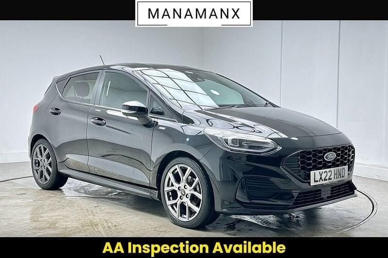 Used Ford Fiesta ST-Line 125 HP (91 kW) 2022 Black Hatchback