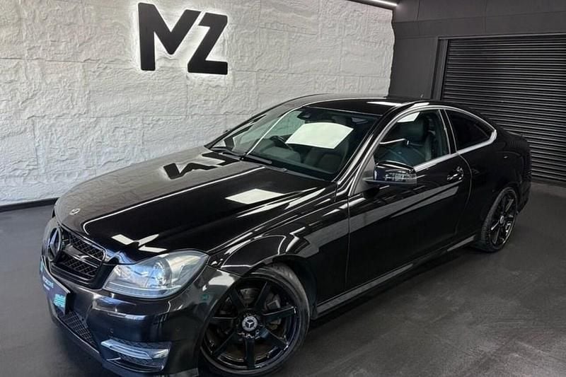 Used Mercedes C180 AMG 2012 Black Coupe