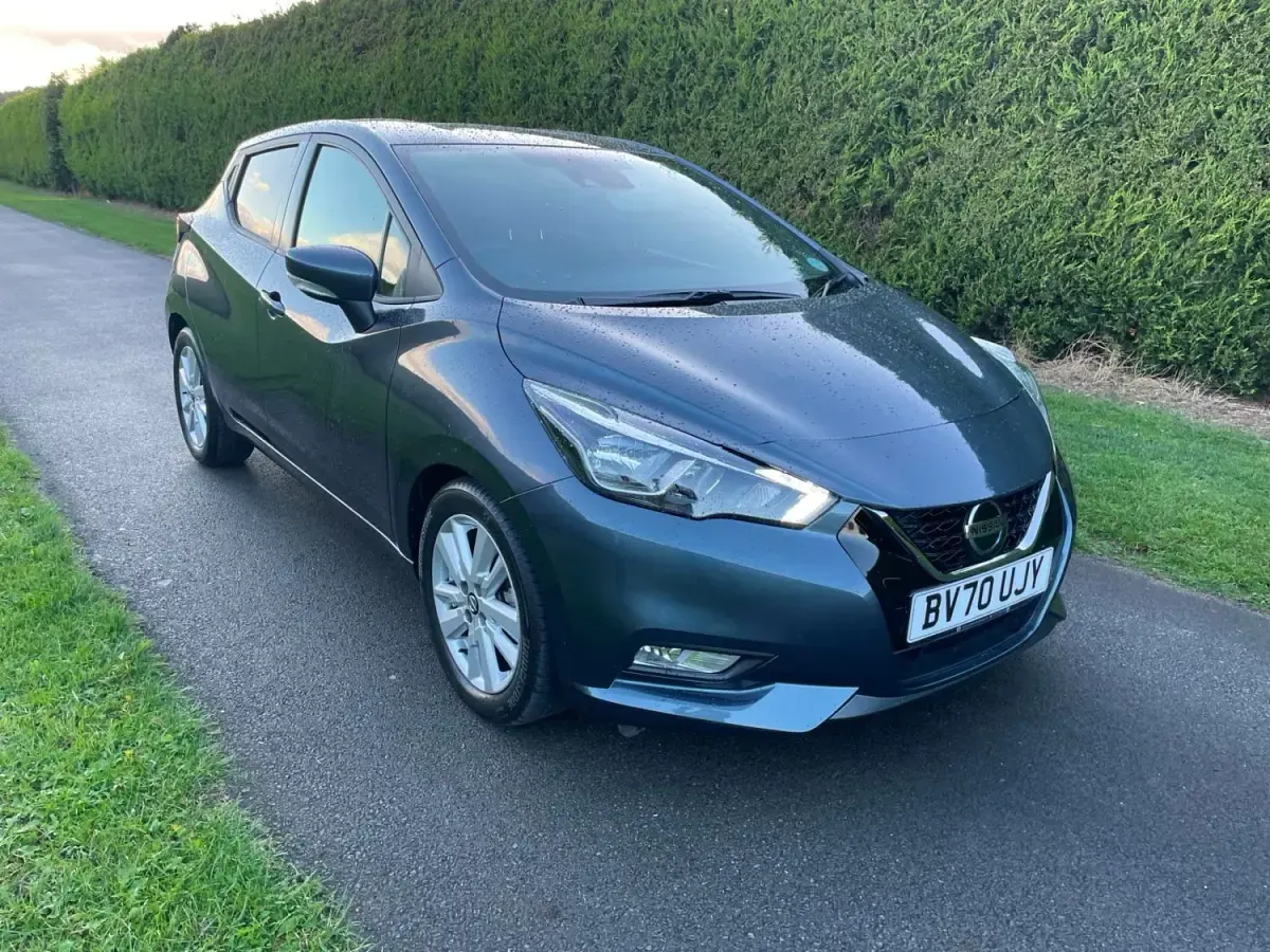 Second-hand Nissan Micra Acenta 99 CP (72 kW) 2020 Gri Hatchback
