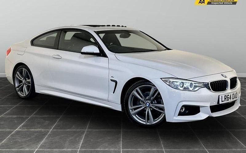 White Used 2014 BMW 420 M Sport Coupe | £12,995 (Good price) - Image 1/2