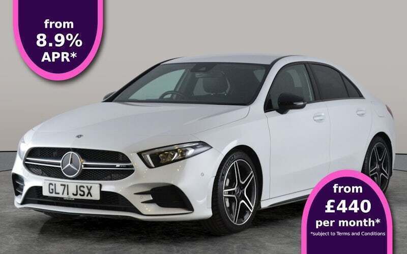 White Used 2022 Mercedes A35 AMG Executive Sedan | £27,313 (Fair price) - Image 1/3