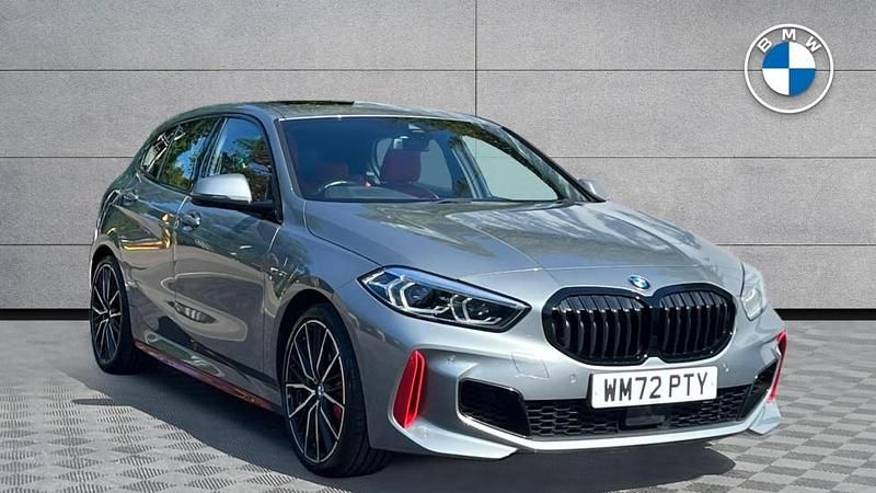 Grey Used 2023 BMW 128 M Sport | £25,294 (Good price) - Image 1/4