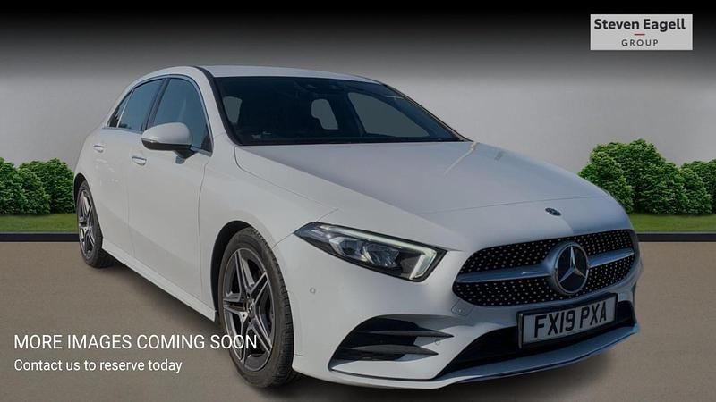 Used Mercedes A180 AMG Line Premium 2019 White Hatchback