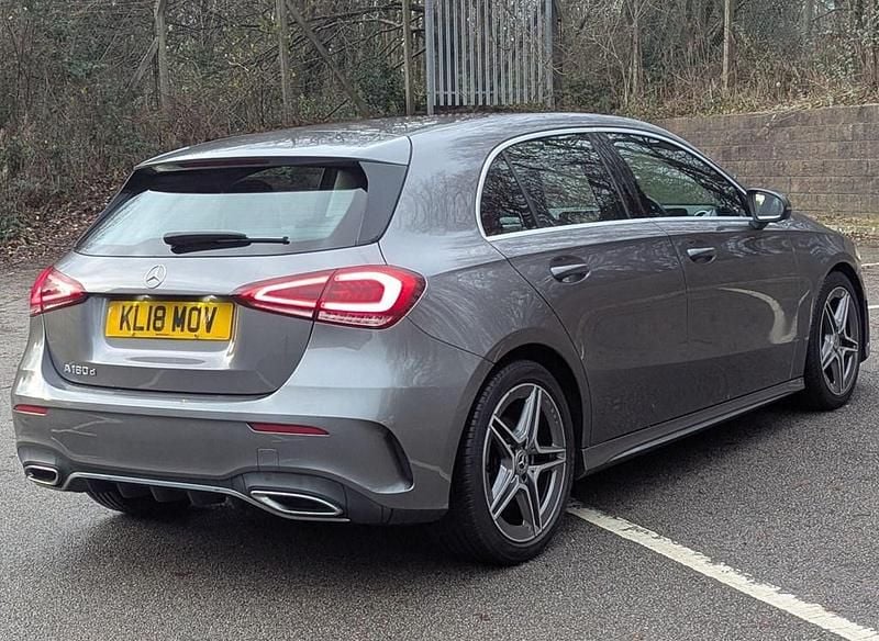 Used Mercedes A180 AMG line 2018 Grey Hatchback