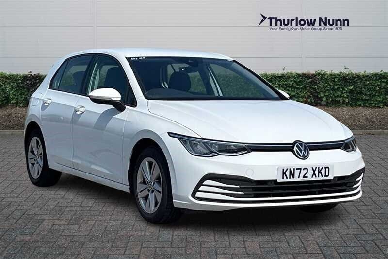 White Used 2022 VW Golf VIII S Hatchback | £16,000 (Super price) - Image 1/4