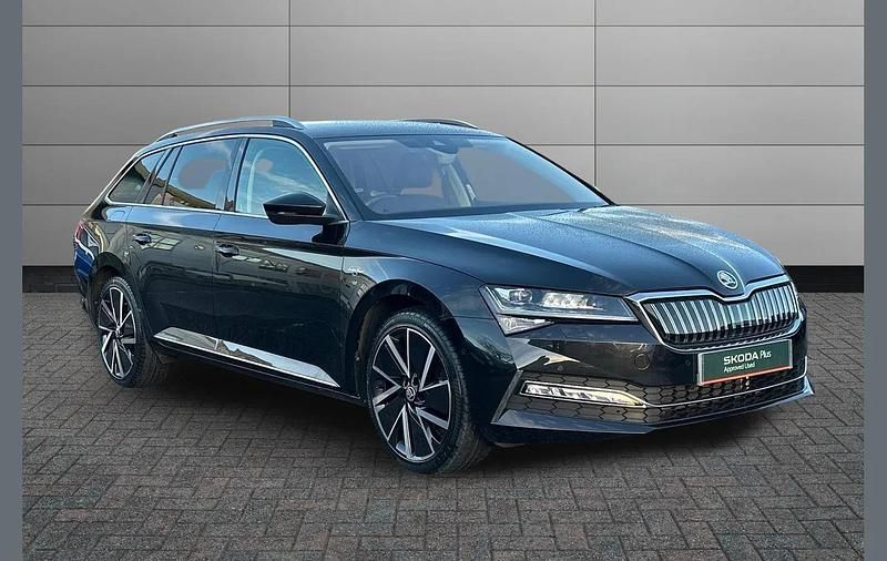 Used Skoda Superb 214 HP (157 kW) 2023 Black Estate