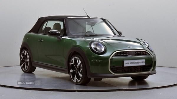 Green New 2025 Mini Cooper Cabriolet Exclusive Cabriolet | £31,300 (Fair price) - Image 1/4