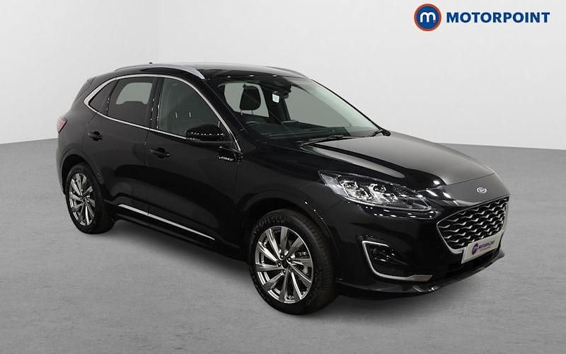 Black Used 2023 Ford Kuga Vignale SUV | £22,149 (Fair price) - Image 1/4