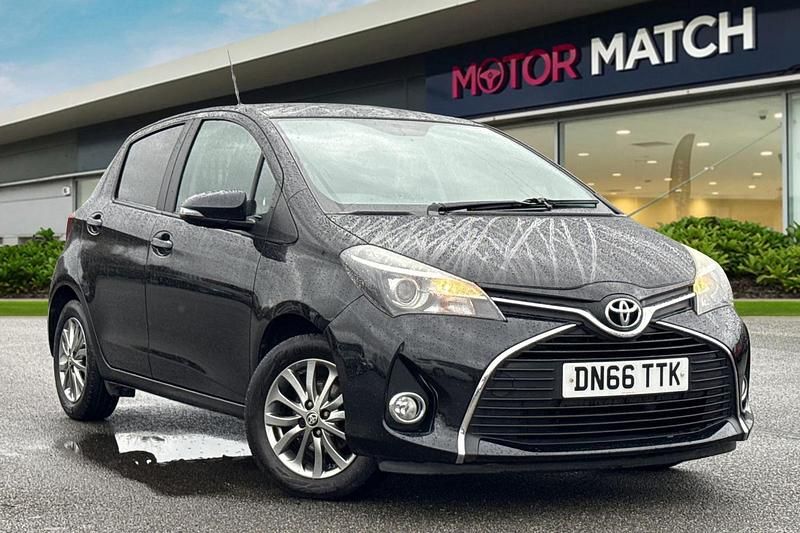 Used Toyota Yaris 2016 Black Hatchback