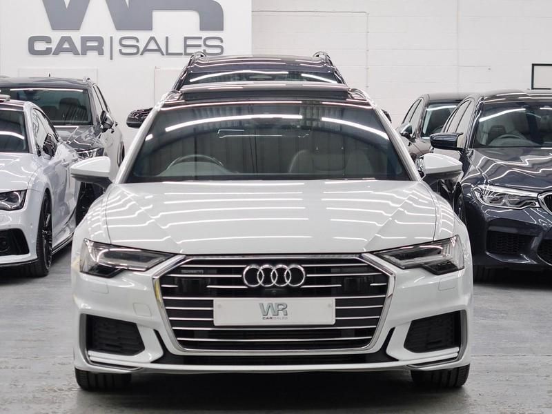 Used Audi A6 S-Line 2020 White Estate