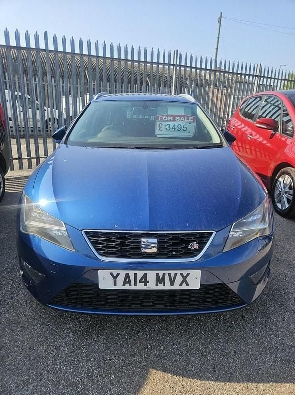 Used Seat Leon FR 2014 Blue Estate