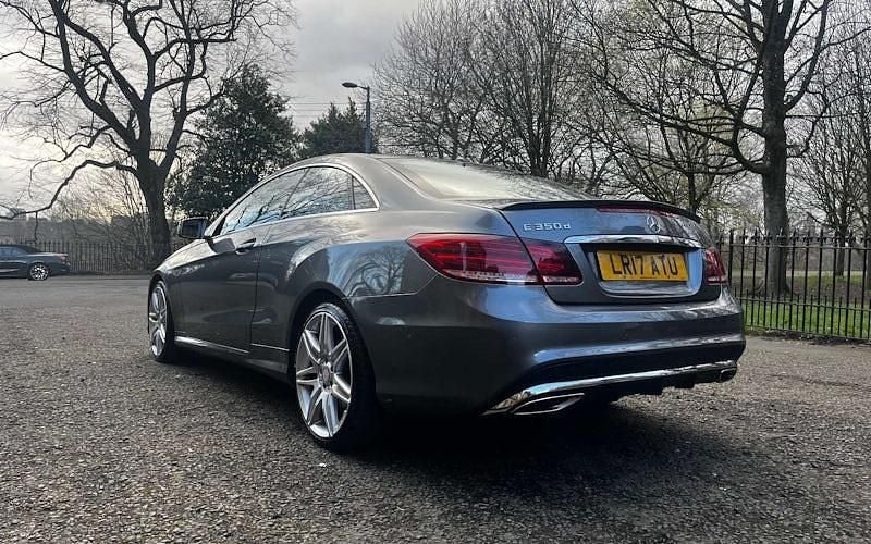 Used Mercedes E350 AMG line 258 HP (189 kW) 2016 Grey Coupe