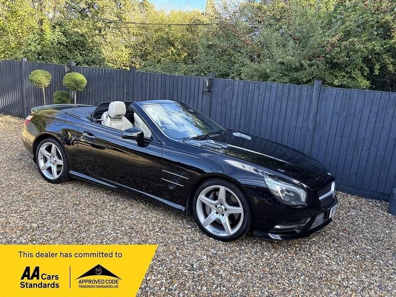 Black Used 2014 Mercedes SL350 AMG Cabriolet | £16,995 (Fair price) - Image 1/4