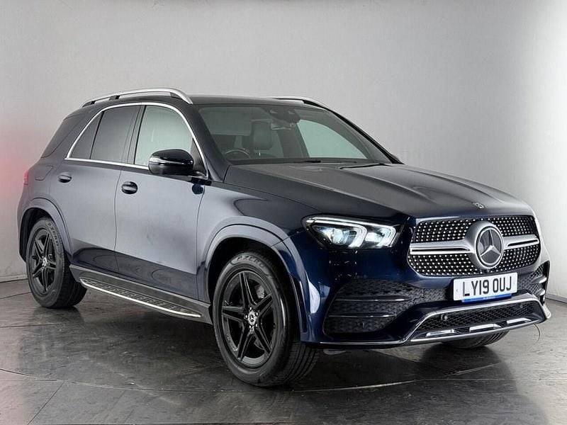 Blue Used 2019 Mercedes GLE300 AMG line Estate | £28,750 (Good price) - Image 1/3