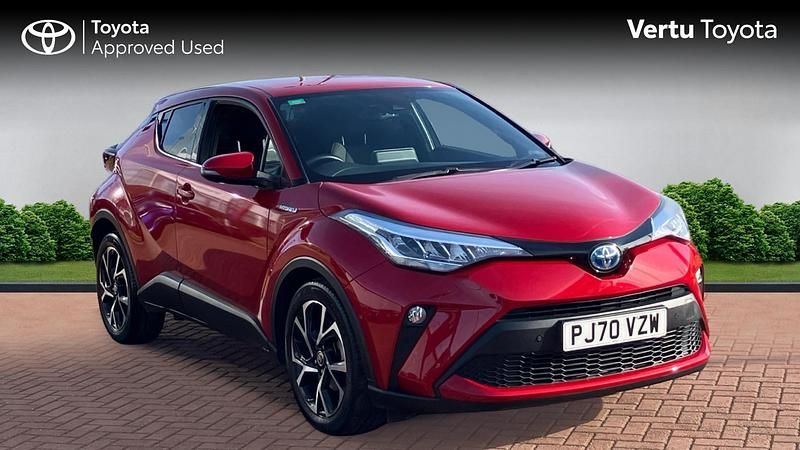 Used Toyota C-HR Design 140 HP (102 kW) 2021 Red SUV