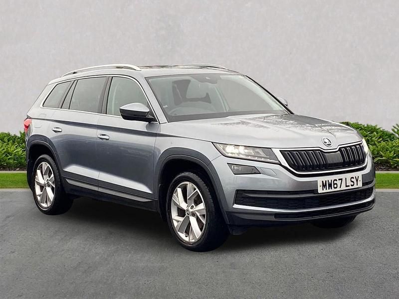 Used Skoda Kodiaq 150 HP (110 kW) 2017 Grey SUV