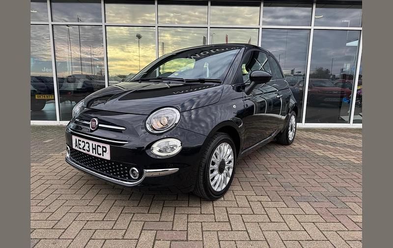 Used Fiat 500C 68 HP (50 kW) 2023 Black Cabriolet