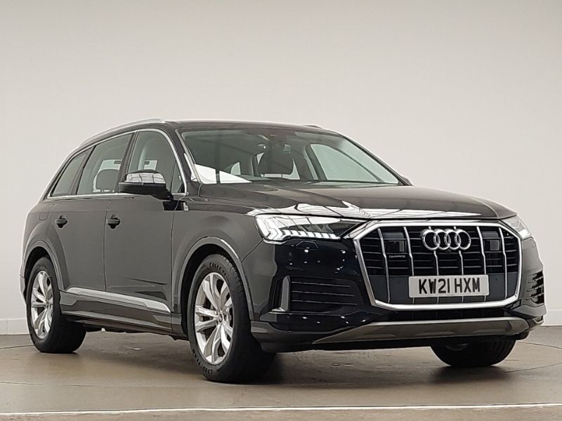 Black Used 2021 Audi Q7 Sport SUV | £34,998 (Fair price) - Image 1/4