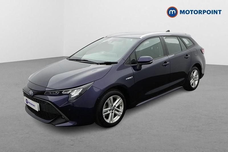 Used Toyota Corolla 122 HP (89 kW) 2021 Blue Estate