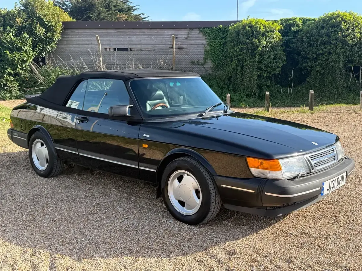 Usado Saab 900 Cabriolet 1992 Preto Cabrios