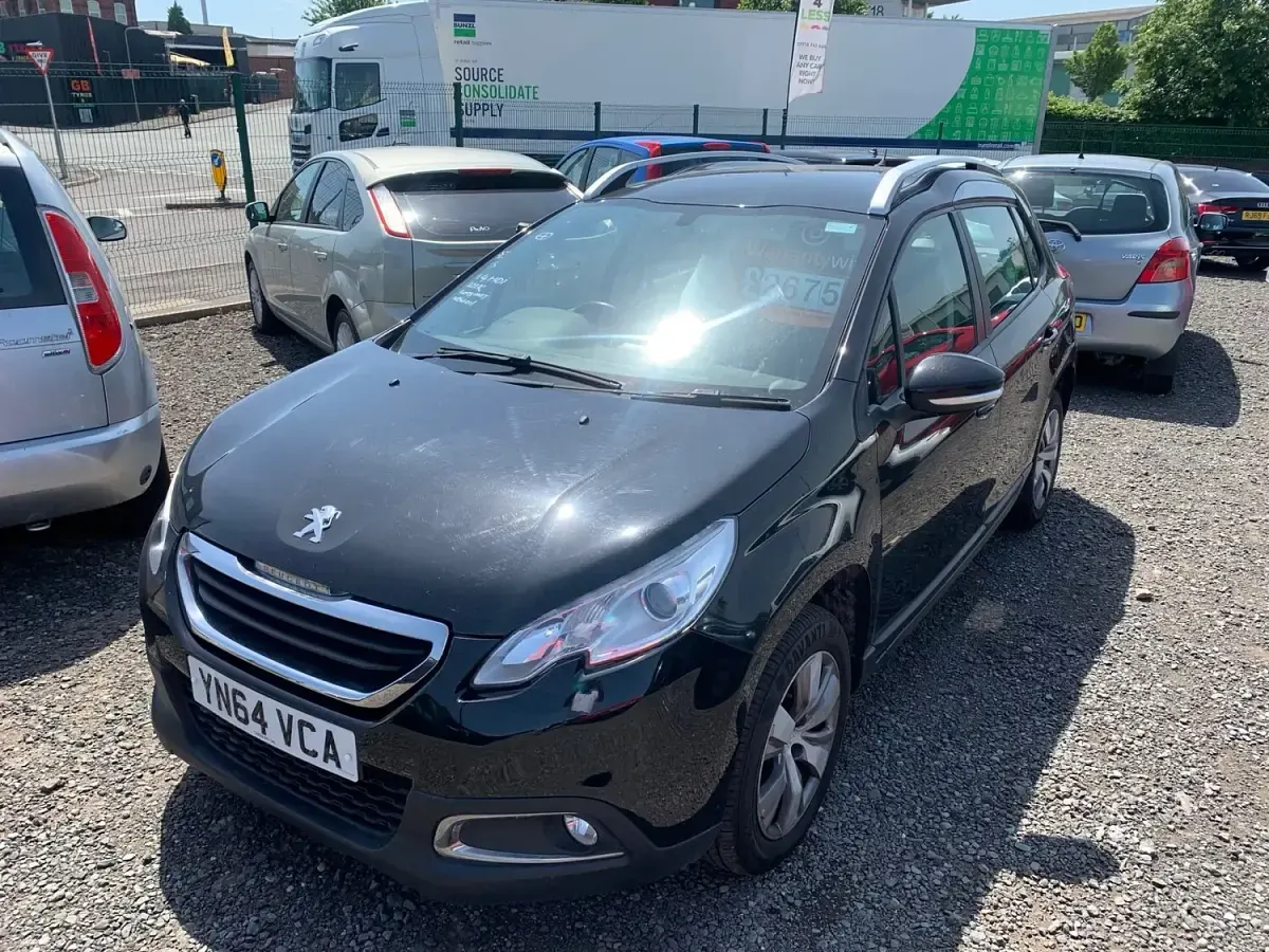 Used Peugeot 2008 Active 68 HP (50 kW) 2014 Black SUV